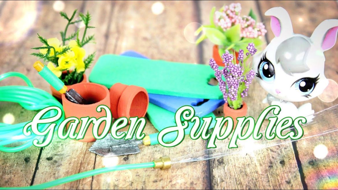 DIY - How to Make Doll Garden Supplies - Handmade - Doll - Crafts
