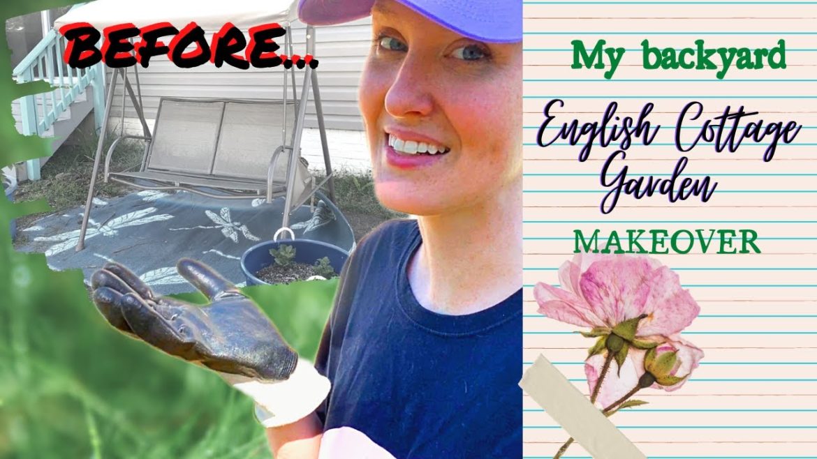 English Garden Landscape Design: My Backyard Makeover DIY