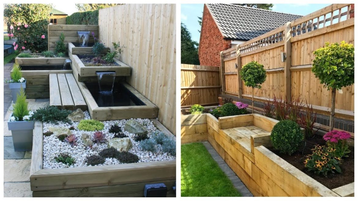 Beautiful landscaping ideas along fences! 120 ideas for inspiration!