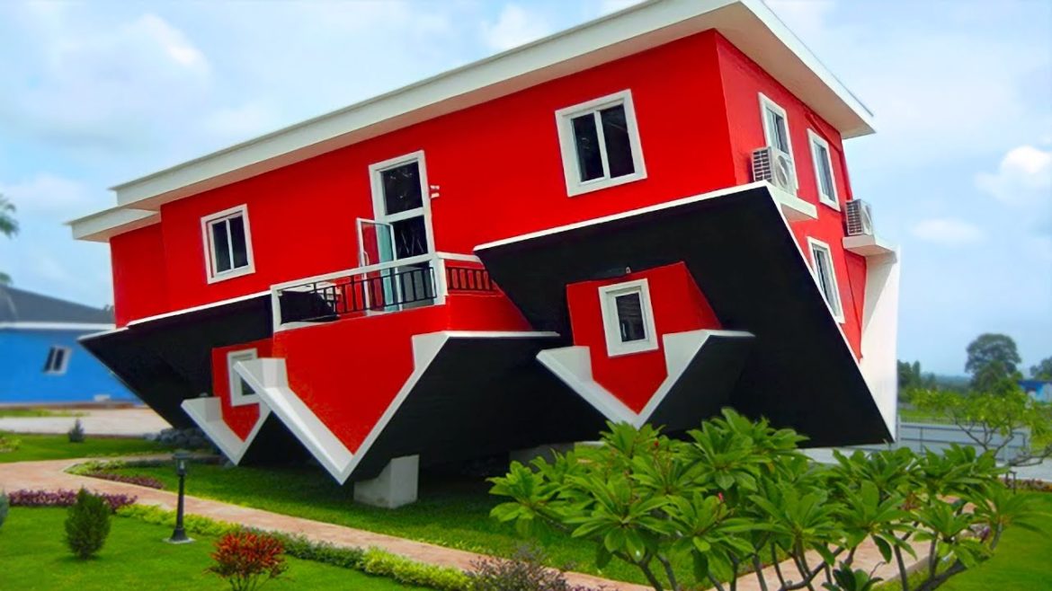 Inside a $32 Million Upside Down House