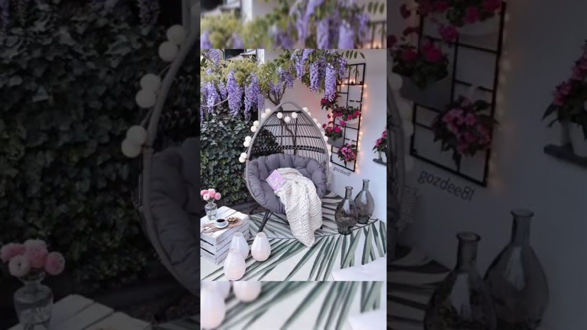 Small Balcony Garden Makeover Looking So Pretty Ideas #smallbalconygarden#balcony garden#ideas