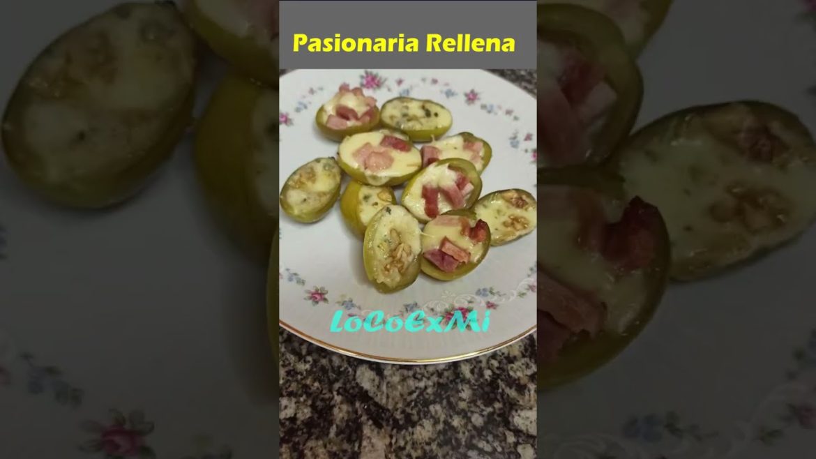 Short-Pasionaria rellena