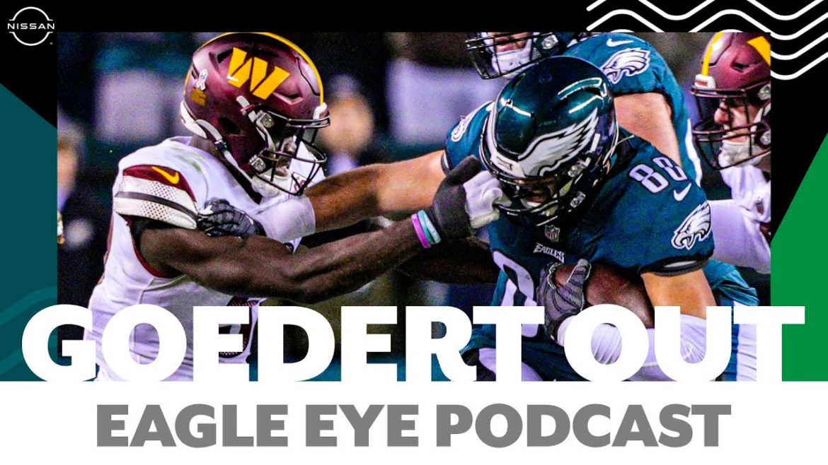 Dallas Goedert will miss time with a shoulder injury | Eagle Eye Podcast Dallas Goedert will miss time with a shoulder injury | Eagle Eye Podcast