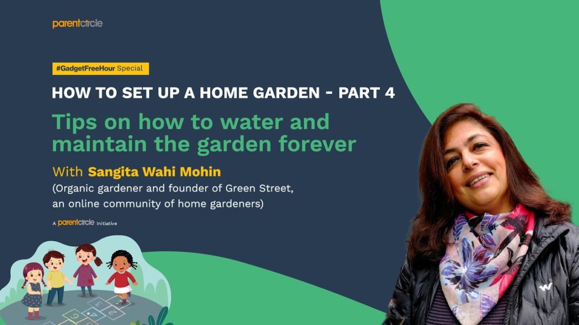 How To Set Up A Home Garden – Part 4: Tips on how to water and maintain the garden How To Set Up A Home Garden – Part 4: Tips on how to water and maintain the garden