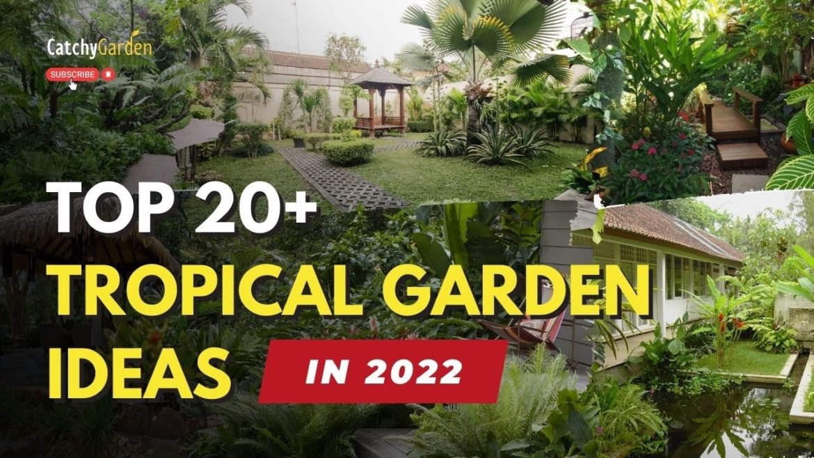 +20 BEST Tropical Garden Ideas in 2022 🌴☘️🌳// Gardening Ideas