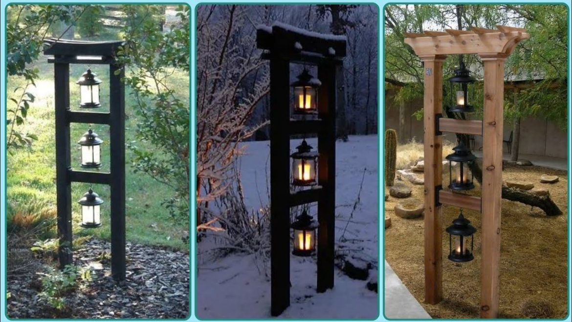 Attractive And Beautiful Garden Lantern Design