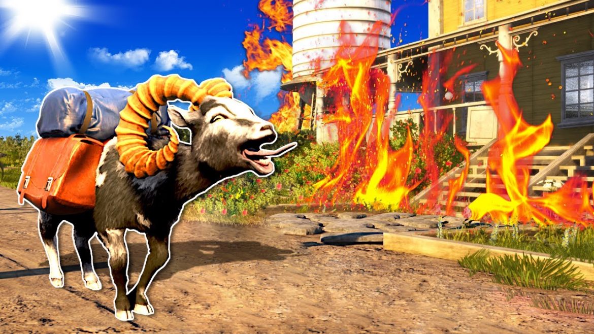 Goat Causes DESTRUCTION in Goat Simulator 3!