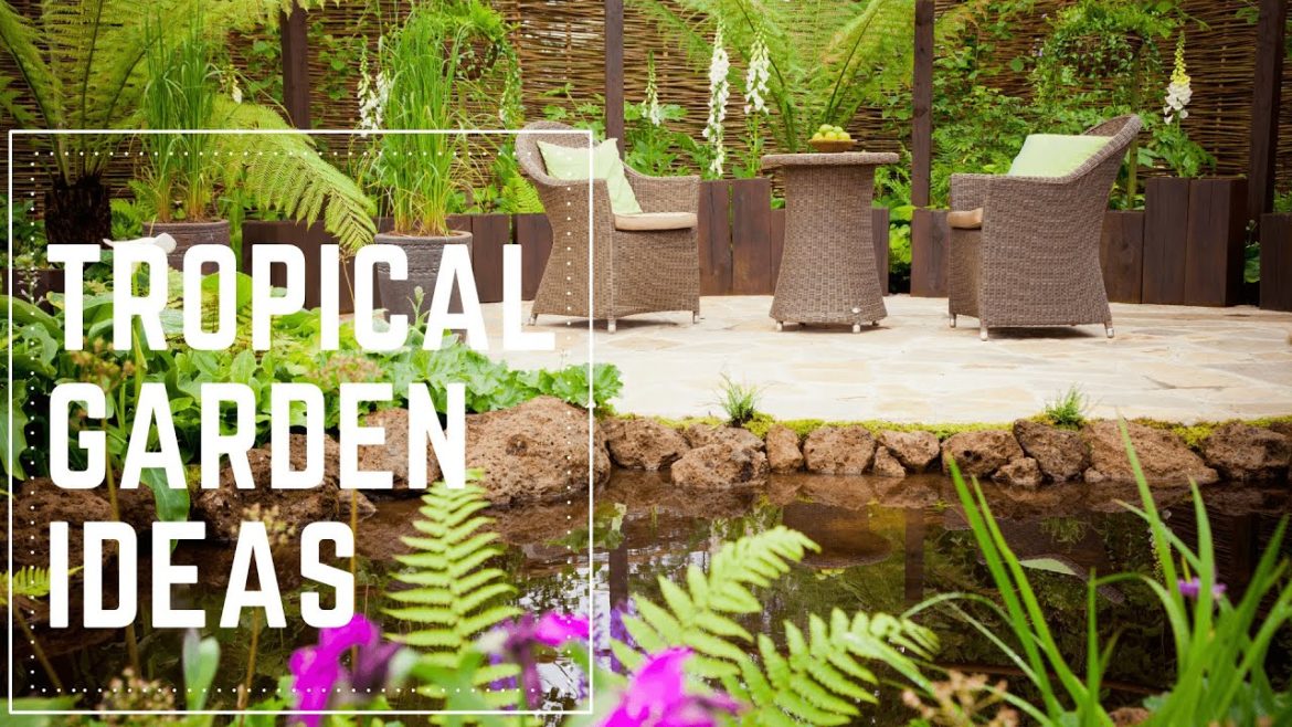 Tropical Garden Design / Front Yard and Backyard Landscaping Ideas Pictures - Part 2