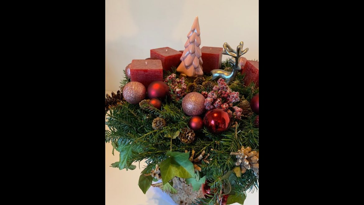 Adventskranz selbermachen. Christmas Wreath DIY. #shorts #selbermachen  #christmas