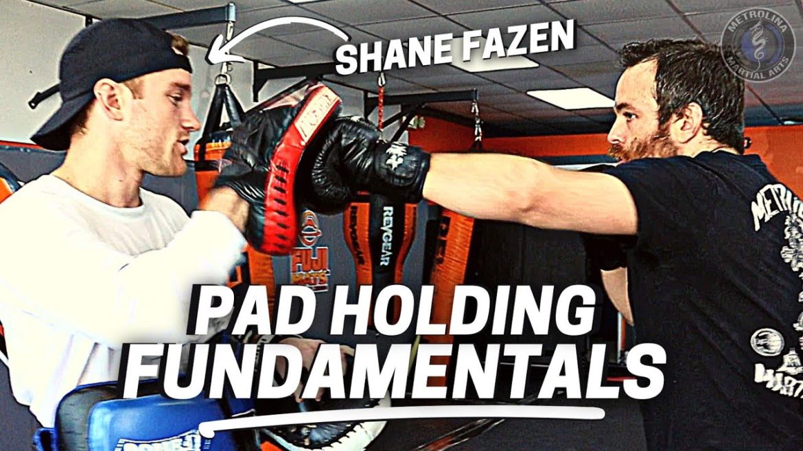 Beginner Pad Holding with Coach Shane from @fightTIPS
