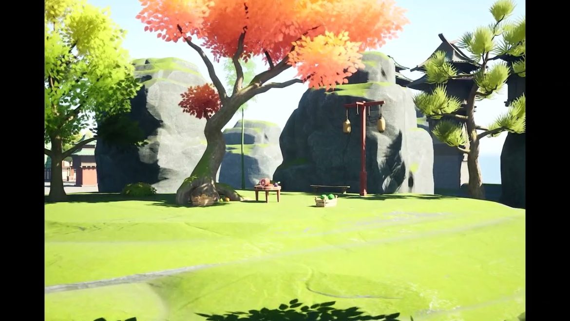 Stylized Japanese Zen Garden UE5 Stylized Japanese Zen Garden UE5