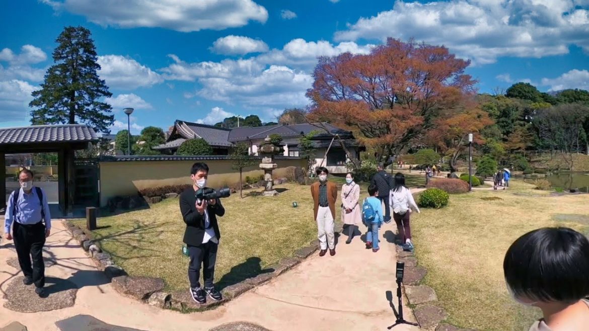 Stunning Japanese Garden Tokyo【4K 360° VR】