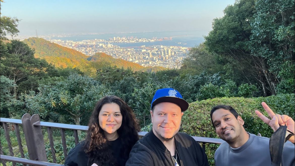 Japan trip - Day 6 | Kobe | Nunobiki Herb Gardens | Japanese apartment visit | Kobe night walk