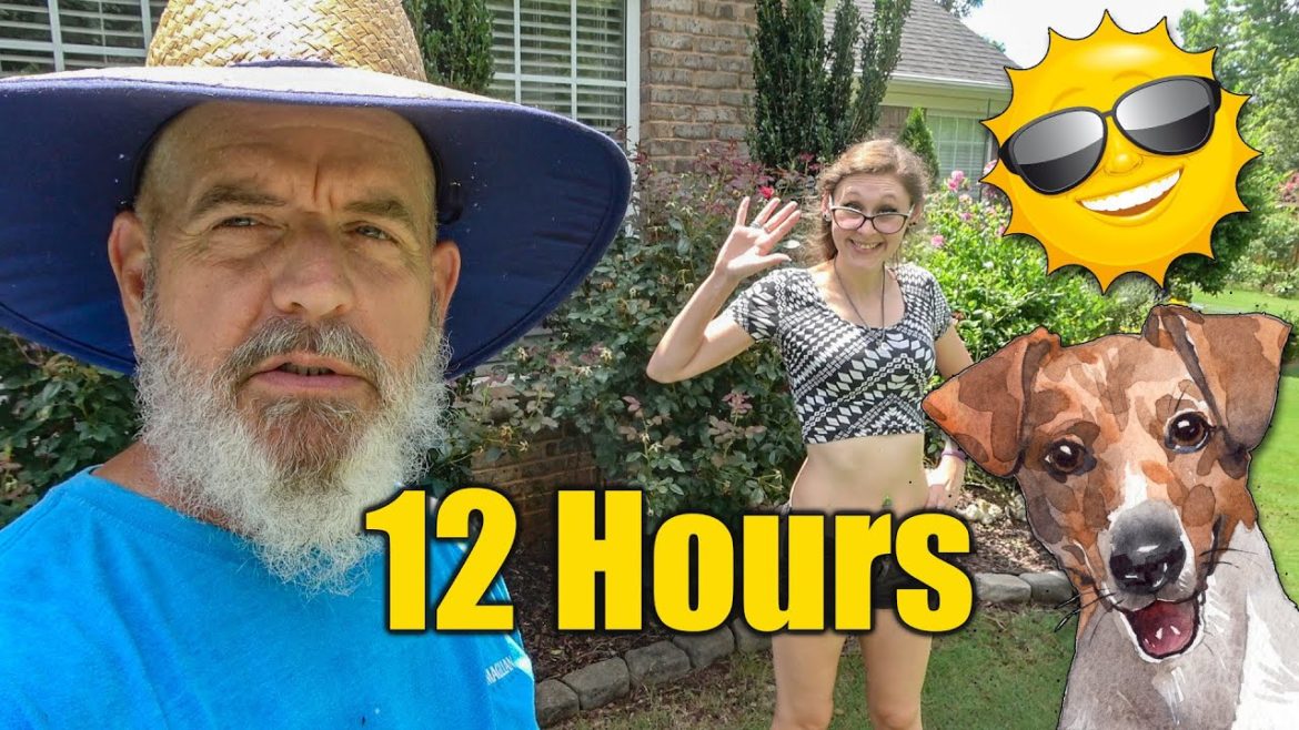 Lawn Care and Garden Tips - Full Day of Yard Work