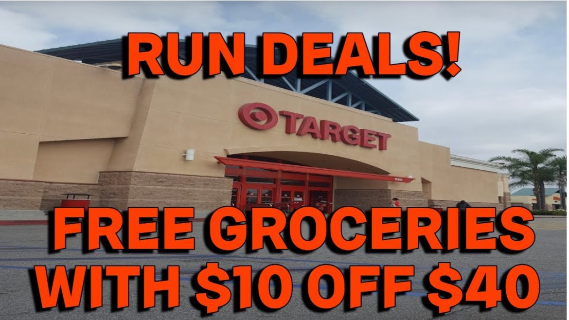 RUN DEAL! TARGET $10 OFF $40 Ibotta Scenario Ideas #Target