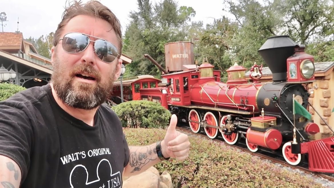 My Confusing Attempt To Explain Disney Vacation Club & Travel Plans - Magic Kingdom Train Is Testing