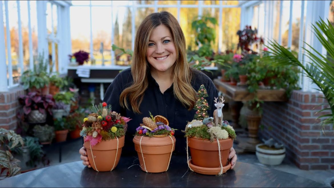 Garden Answer: Making Terra Cotta Gift Baskets! ๐๐๐ // Garden Answer Making Terra Cotta Gift Baskets! ๐๐๐ // Garden Answer