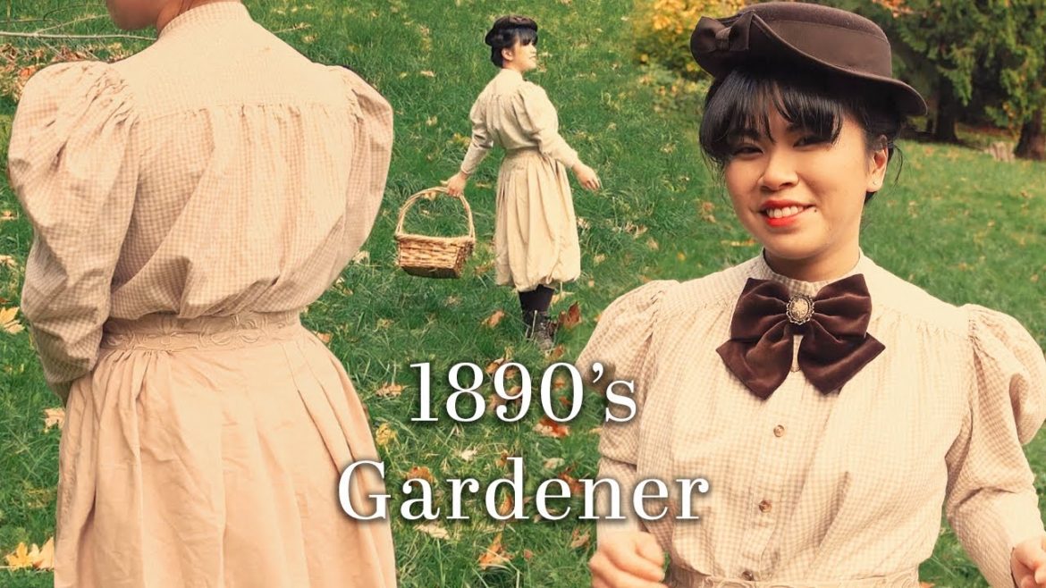 Peach Picking, Sewing an 1890s cycling outfit and Visiting Portland Japanese Garden