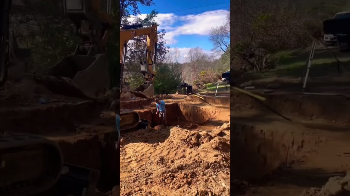 #Digging a New #Swimming #Pond! ✨ #Recreation #NaturalPool #construction #landscape #backyard