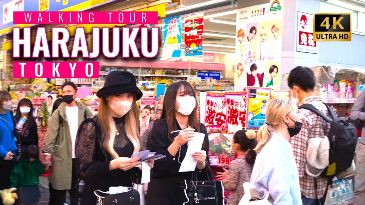 【4K】Harajuku Shopping Area Walk ⭐️ | Tokyo Fashion Street (原宿)