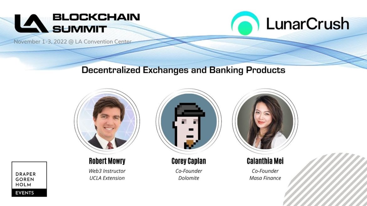 Decentralized Exchanges and Banking Products Decentralized Exchanges and Banking Products