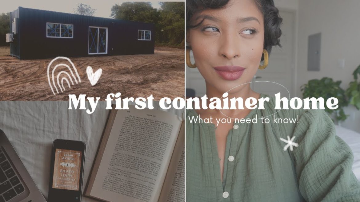 Installing my very first container home!! Installing my very first container home!!