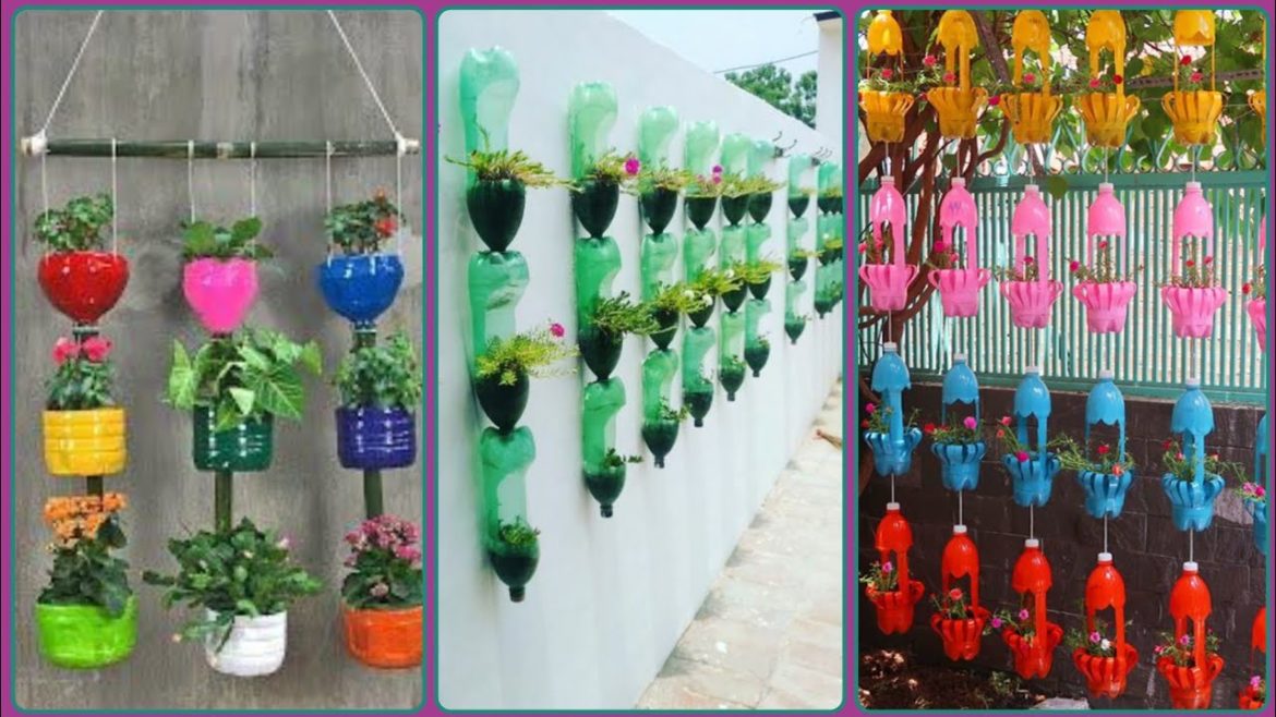 Latest Trendy Plastic Bottles Garden Designs _ Garden Decor