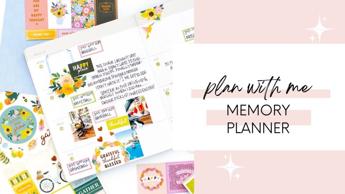 Plan With Me | Memory Planner | Garden Shoppe | Stop The Blur | Heidi Swapp Storyline Chapters Plan With Me | Memory Planner | Garden Shoppe | Stop The Blur | Heidi Swapp Storyline Chapters