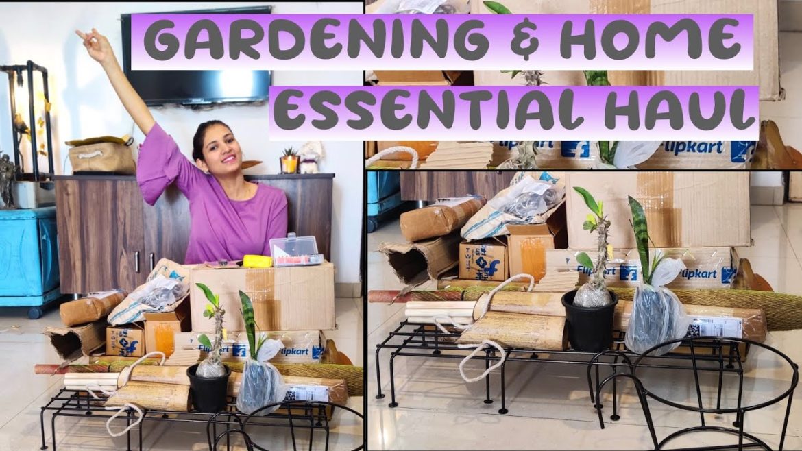 PRODUCTS YOU SHOULD HAVE IN YOUR HOME | FLIPKART GARDENING AND HOME ESSENTIAL HAUL | AESTHETIC D'VYA