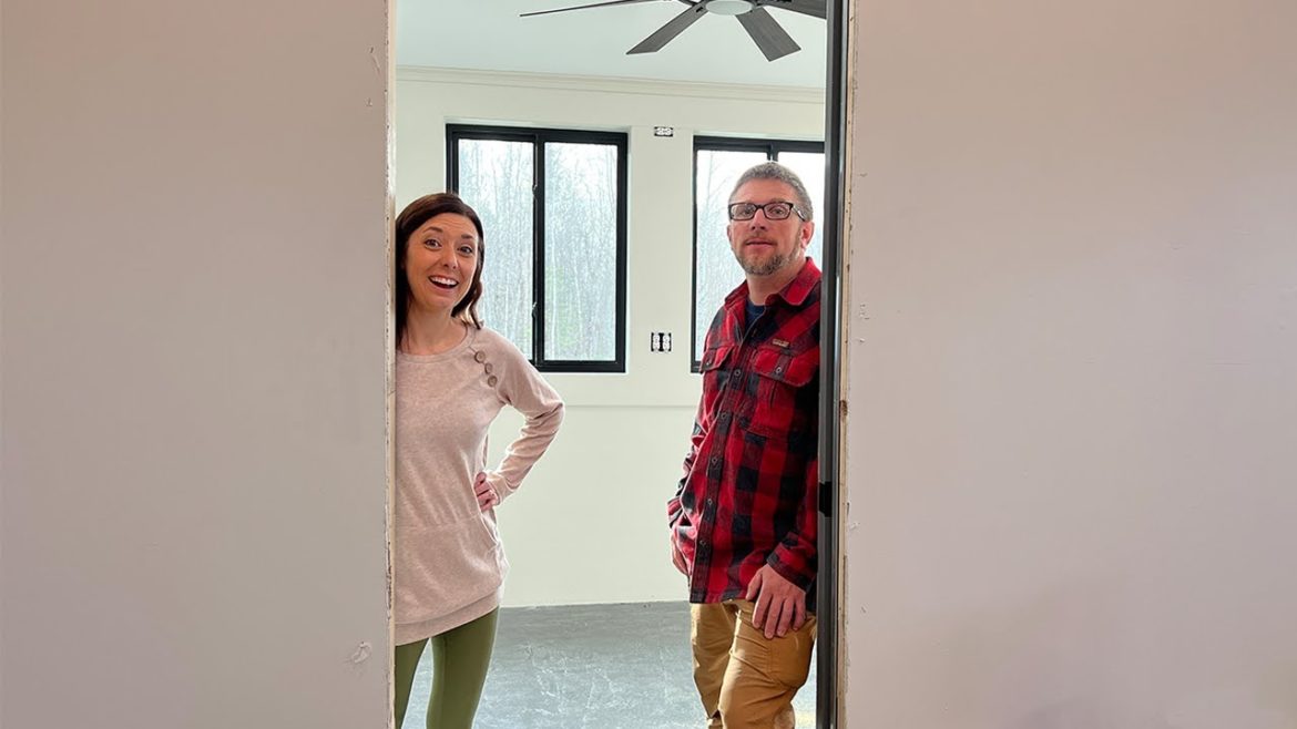 It Doesn't FEEL REAL!!! Building Our OFF GRID House in the WOODS