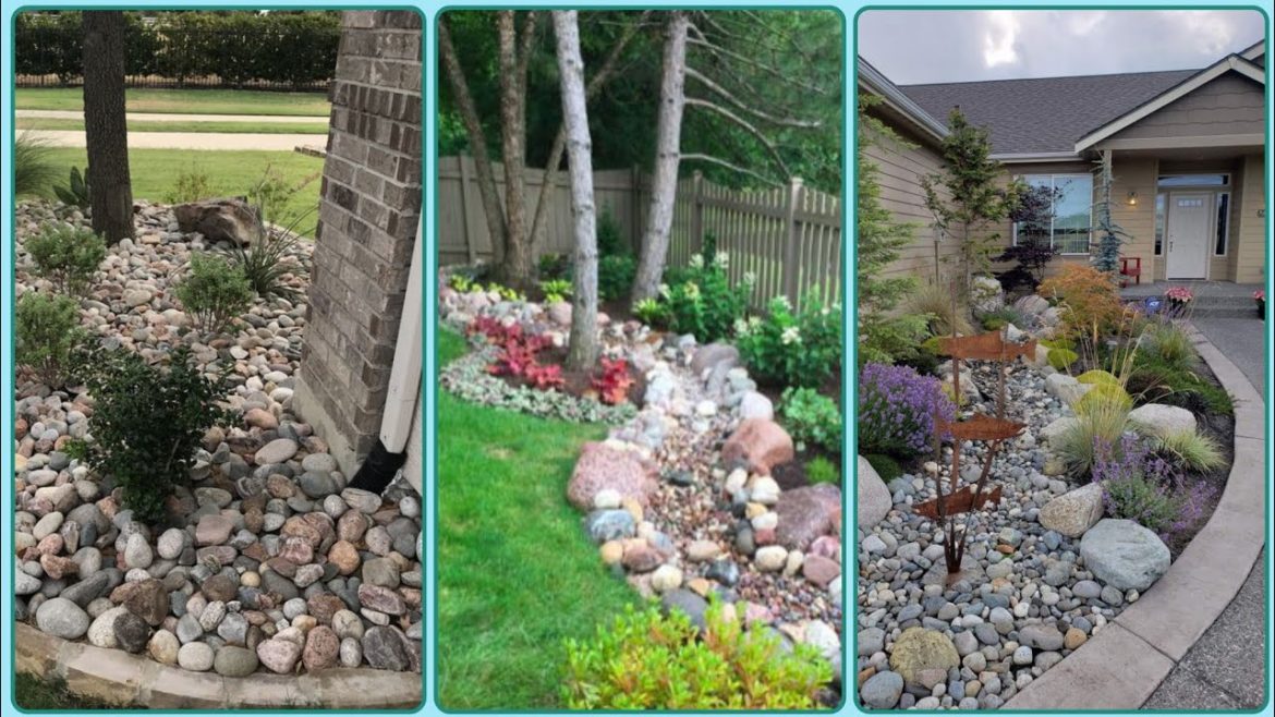 Amazing Garden Rock Landscaping Ideas