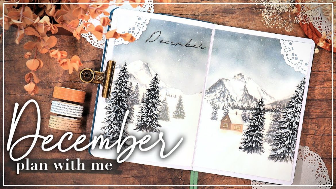 🌲 DECEMBER 2022 Plan With Me // Bullet Journal Monthly Setup