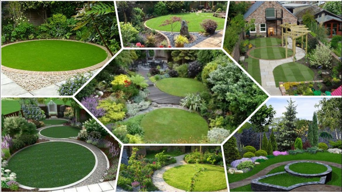 30 Unique Garden Design Ideas | Garden Ideas| Round Garden Ideas | Diy Garden | Grassy Garden