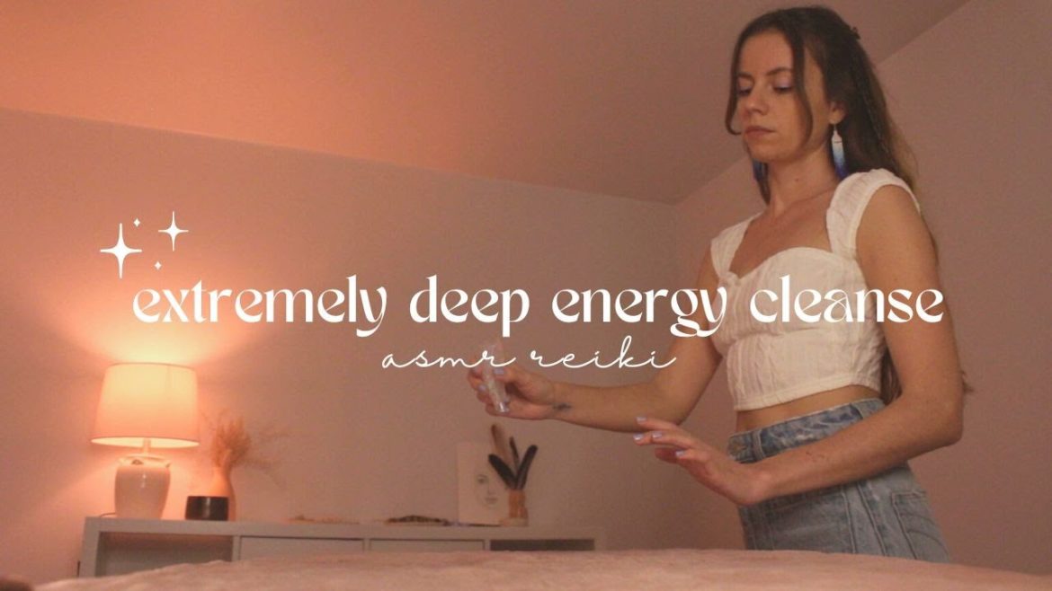 ASMR REIKI extremely deep full body energy cleanse | cord cutting, chakra balancing, hand movements ASMR REIKI extremely deep full body energy cleanse | cord cutting, chakra balancing, hand movements