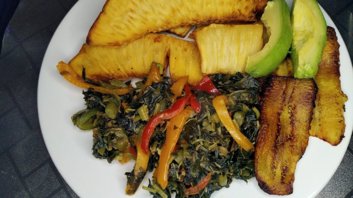 This Is Jamaicans Favorite Breakfast | Breakfast From The Backyard Garden | Its Dwight Cooking Show