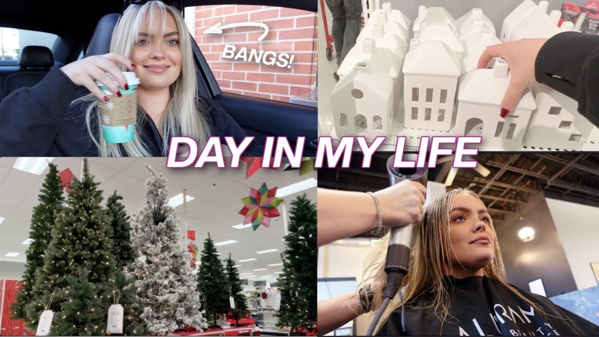 Trying BANGS! Come to the Salon with Me, Sephora Haul, Christmas Shopping at Target – DAY IN MY LIFE Trying BANGS! Come to the Salon with Me, Sephora Haul, Christmas Shopping at Target - DAY IN MY LIFE