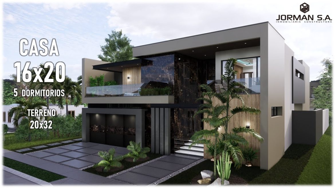 House Design | Modern House Design | 16x20m 2 Storey | 5 Bedrooms House Design | Modern House Design | 16x20m 2 Storey | 5 Bedrooms