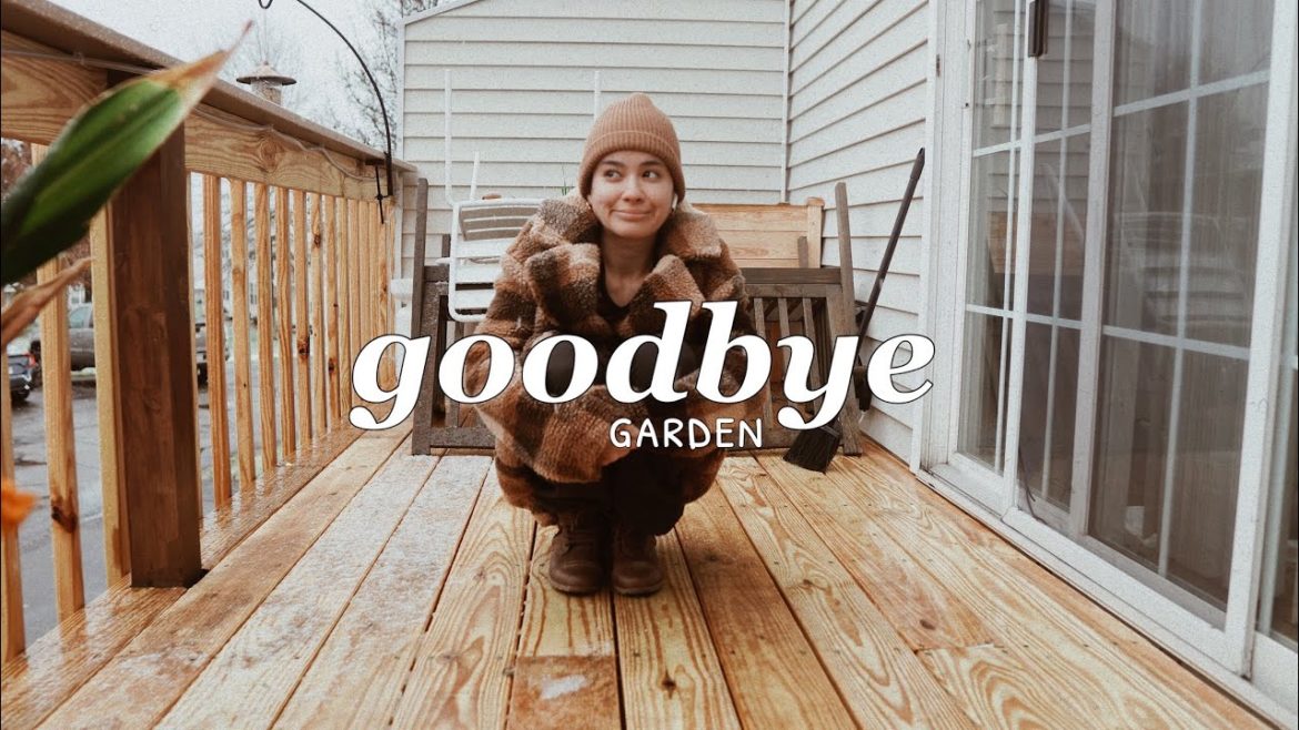 goodbyes are hard | cleaning out my balcony garden for the winter | garden diaries 04 goodbyes are hard | cleaning out my balcony garden for the winter | garden diaries 04