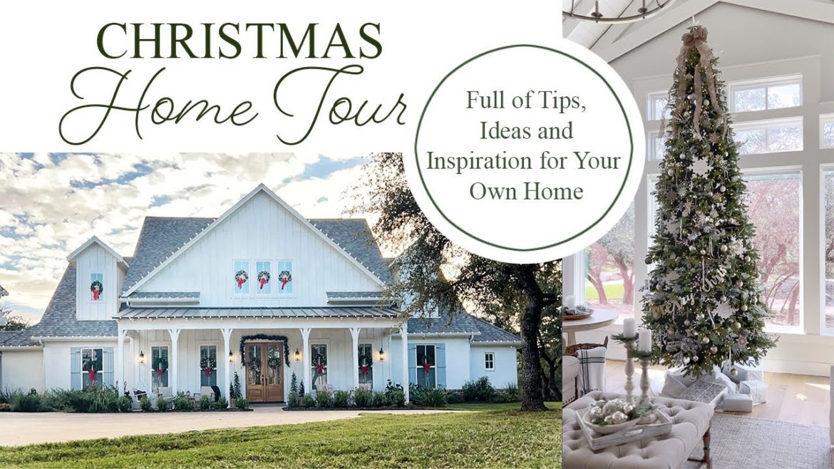 Christmas Home Tour 2022 |  Lots of ideas for decorating your home like a pro!