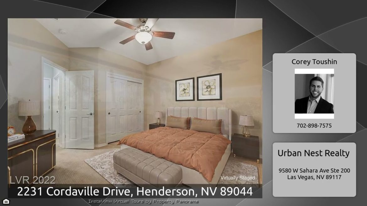 2231 Cordaville Drive, Henderson, NV 89044