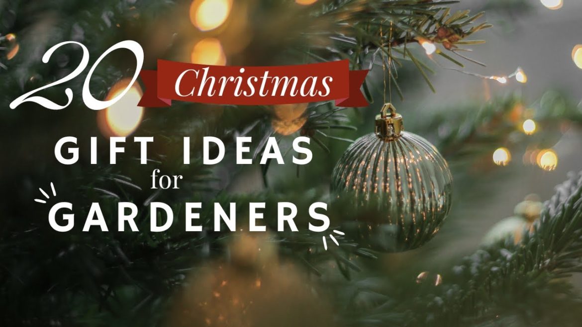 20 gift ideas every gardener would love 🎅🎄 Christmas gifting guide for gardeners 2022