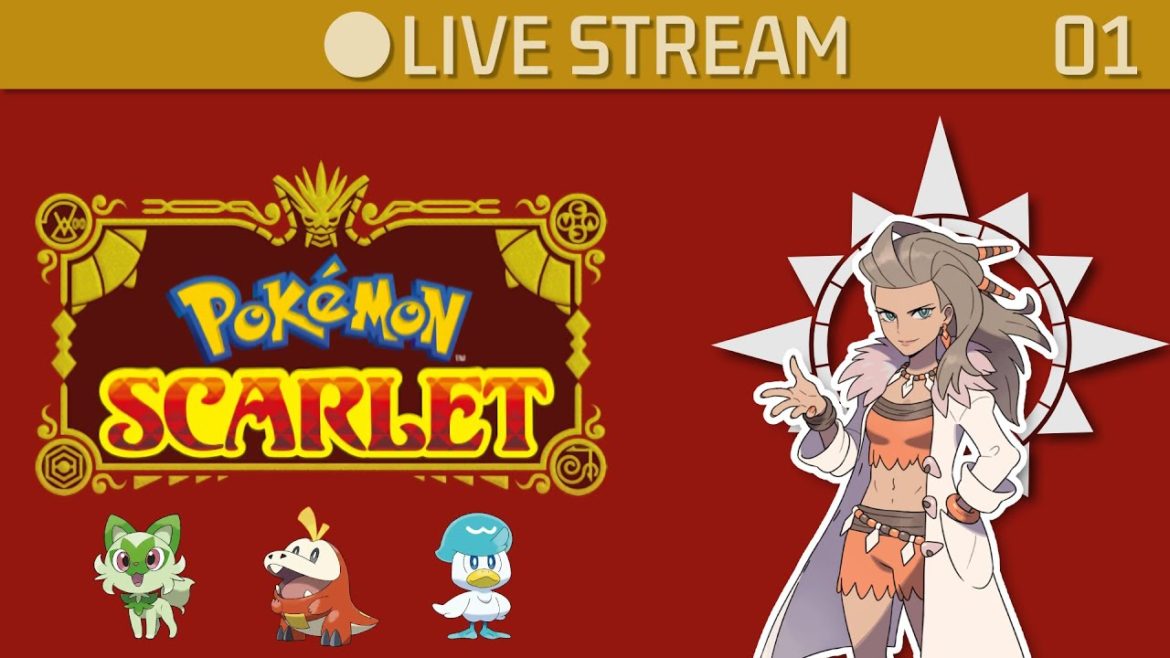 #Paldea is Pretty POG | #PokemonScarlet Live | #1