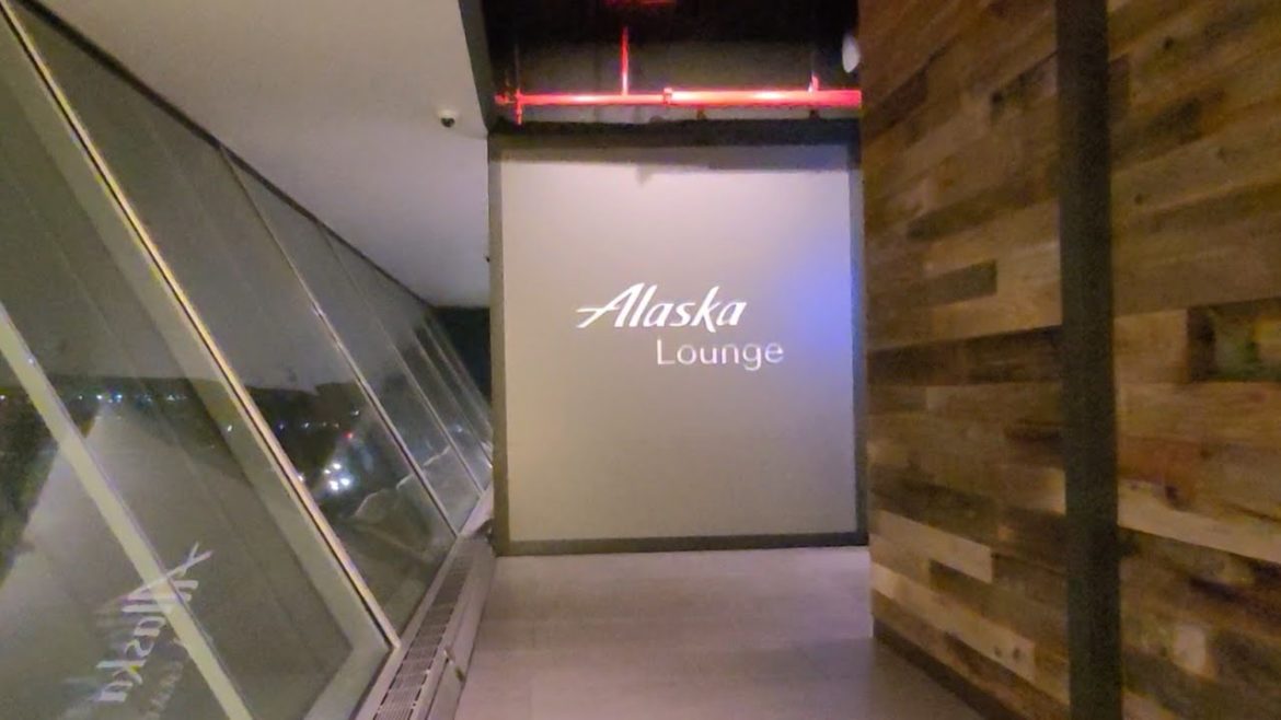 Alaska Lounge JFK Airport NYC