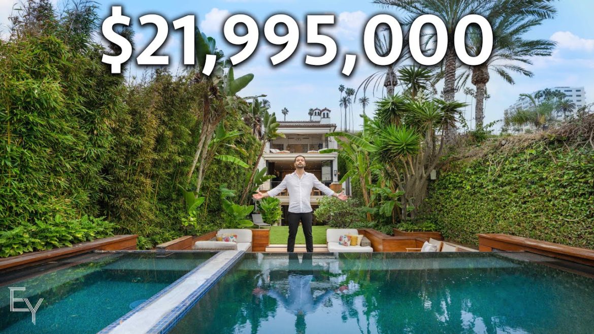 Inside CALIFORNIA Beachfront Home With a TROPICAL Garden! Inside CALIFORNIA Beachfront Home With a TROPICAL Garden!