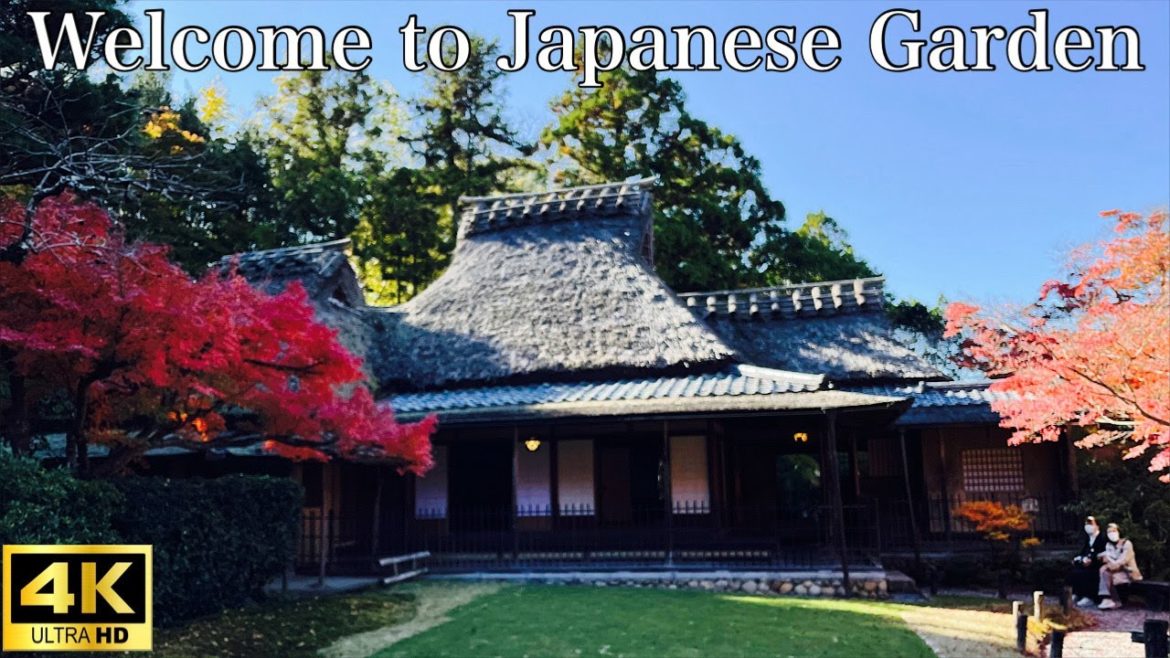 【Traditional Japanese garden with teahouse】 【Traditional Japanese garden with teahouse】