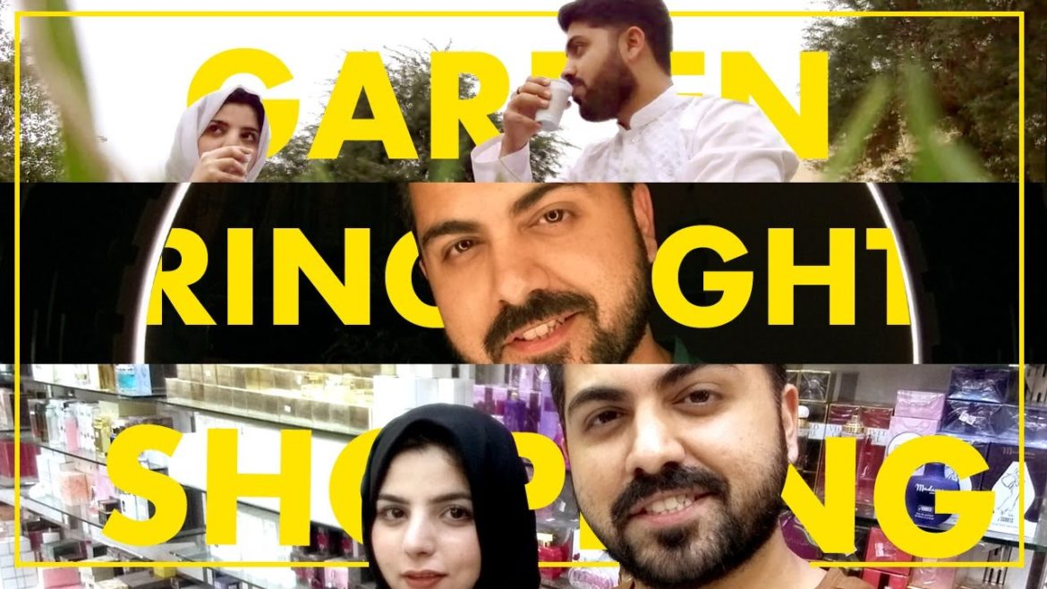 ENJOYING AT GARDEN | UNBOXING MY NEW EQUIPMENT | WINTER SHOPPING