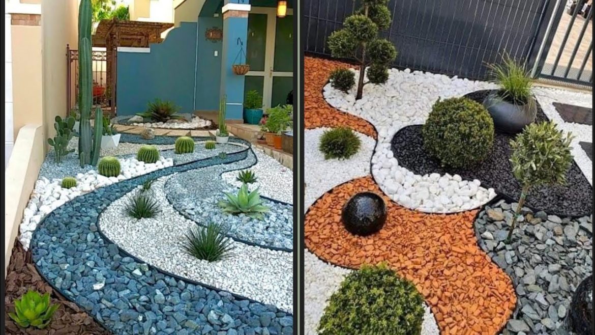 30 Modern Front Yard Garden Landscaping Ideas 2022 | Backyard Patio Design | House Exterior Design