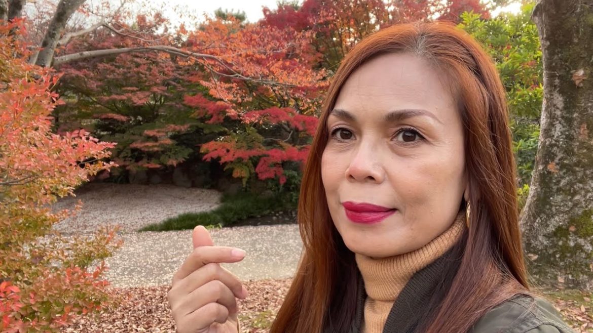 OSAKA | JAPANESE GARDEN AUTUMN LEAVES 🍁 2022