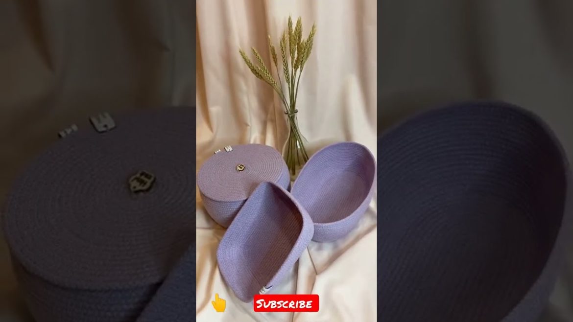 Home Made Crafts 🧺 |Home Decor #shorts #braidingmachine #spindle #youtubeshorts #shortsfeed #tiktok