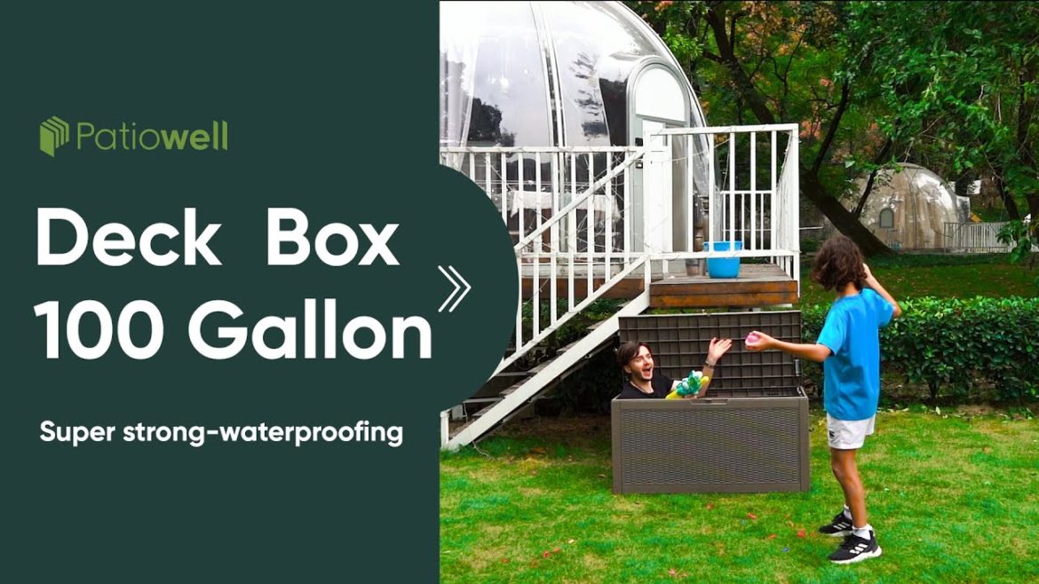 Patiowell Deck Box – Water Games Patiowell Deck Box - Water Games
